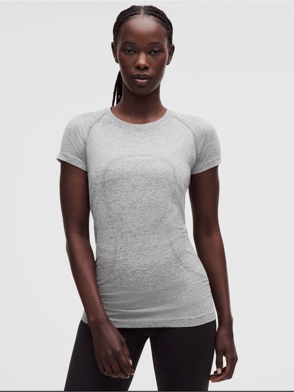 Lululemon Swiftly Tech Short Sleeve Crew Gray Tee